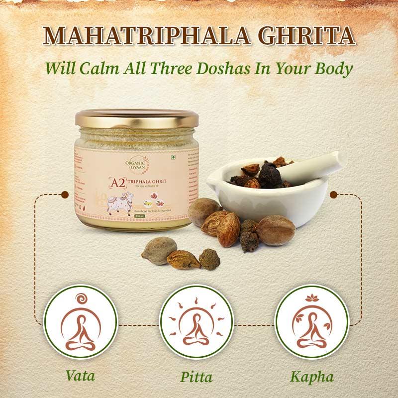 Ayurvedic Mahatriphala Ghrita