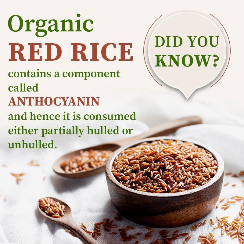 Red rice by organic gyaan
