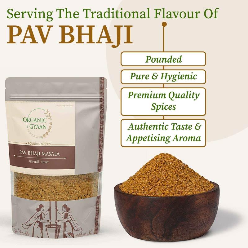 Pav Bhaji Masala - Organic Gyaan