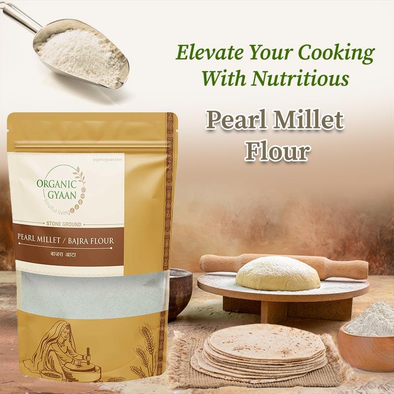 Cooking with nutritious pearl millet flour