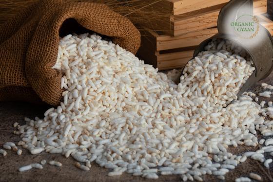 Puffed rice murmure by organic gyaan