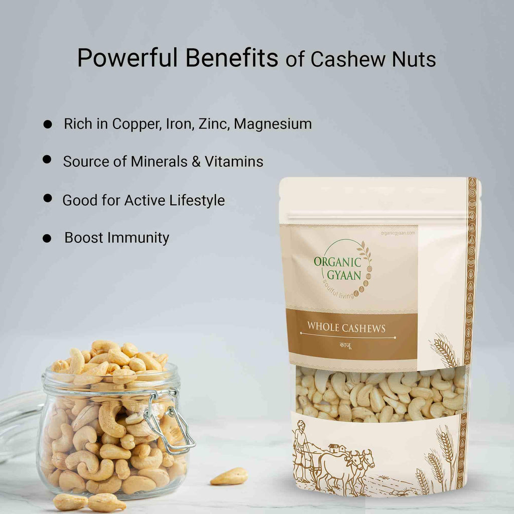 Benefits of whole cashews/ Kaju 