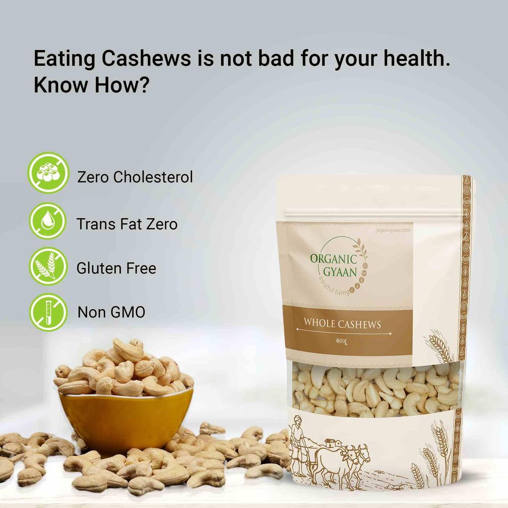 Whole cashews good for health