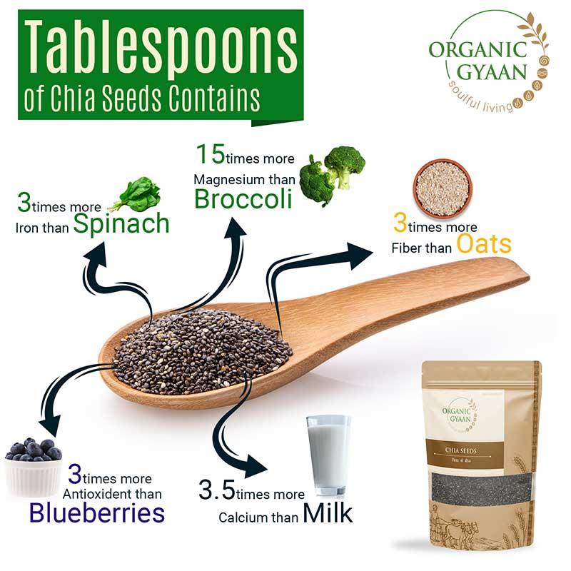 Chia seeds nutrients