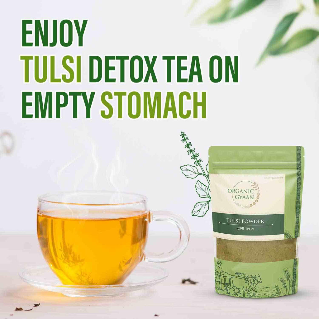 Tulsi Powder detox tea