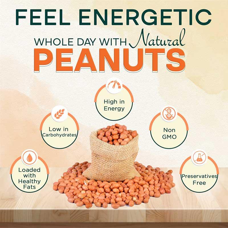 Natural energetic peanuts 