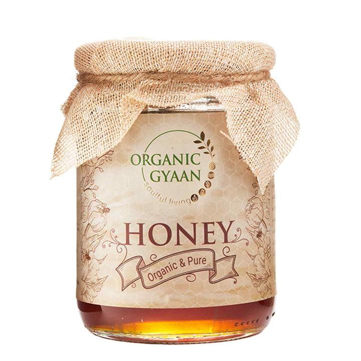 Organic and pure honey