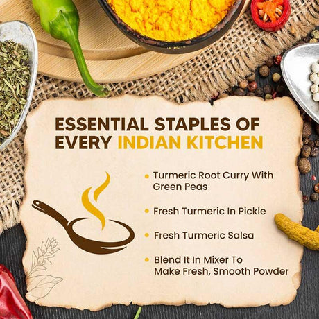 uses if turmeric in diffrent foods