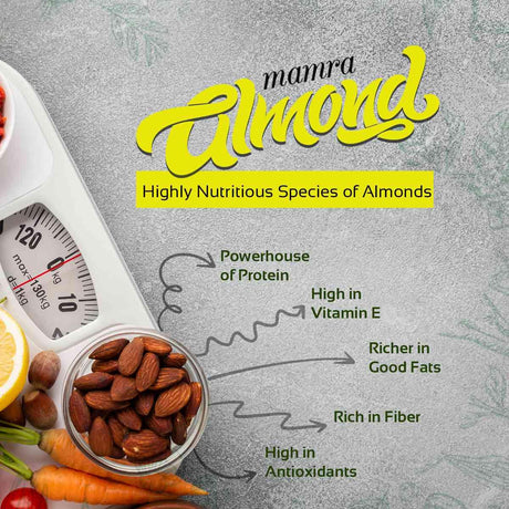 Mamra almonds nutrition value