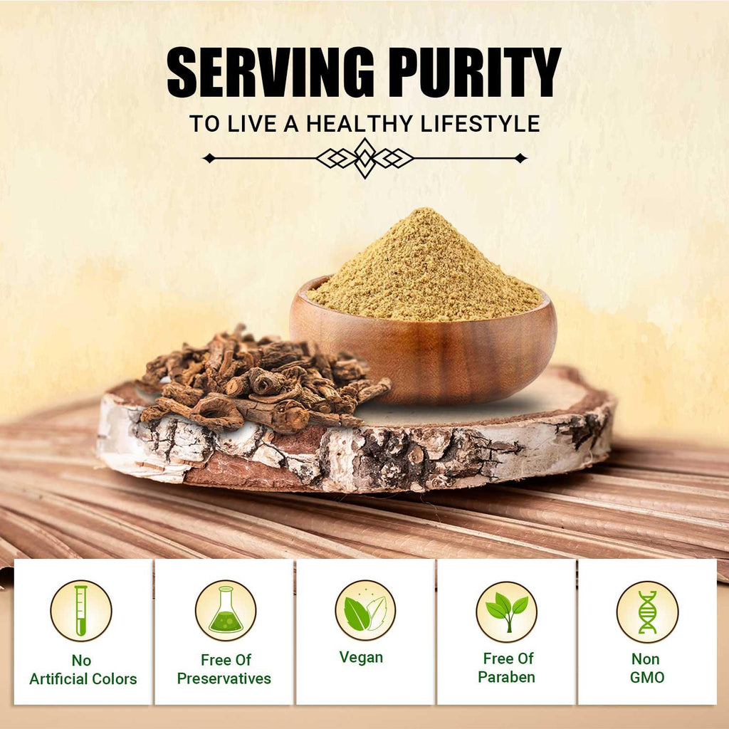nutrition facts of arjuna powder