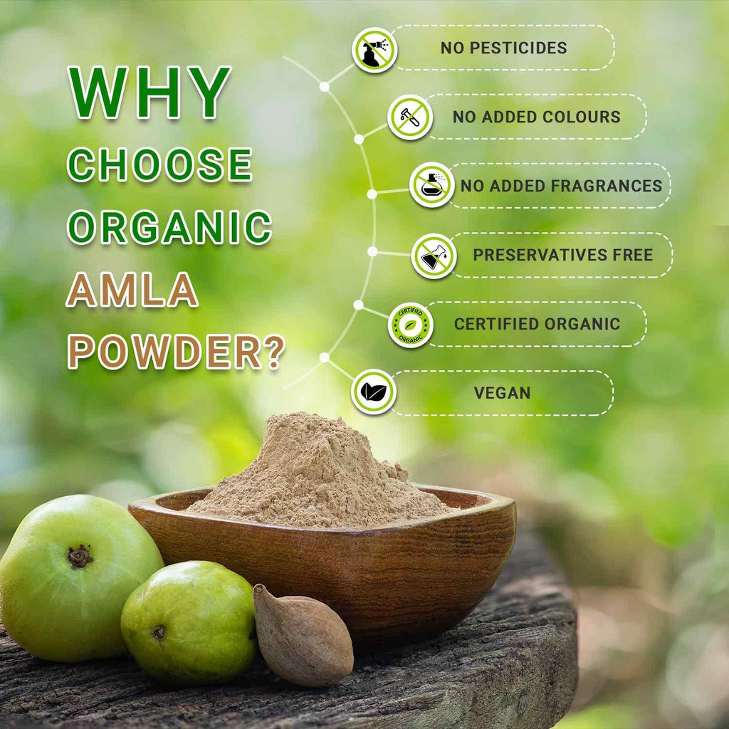 why chose organic amla powder